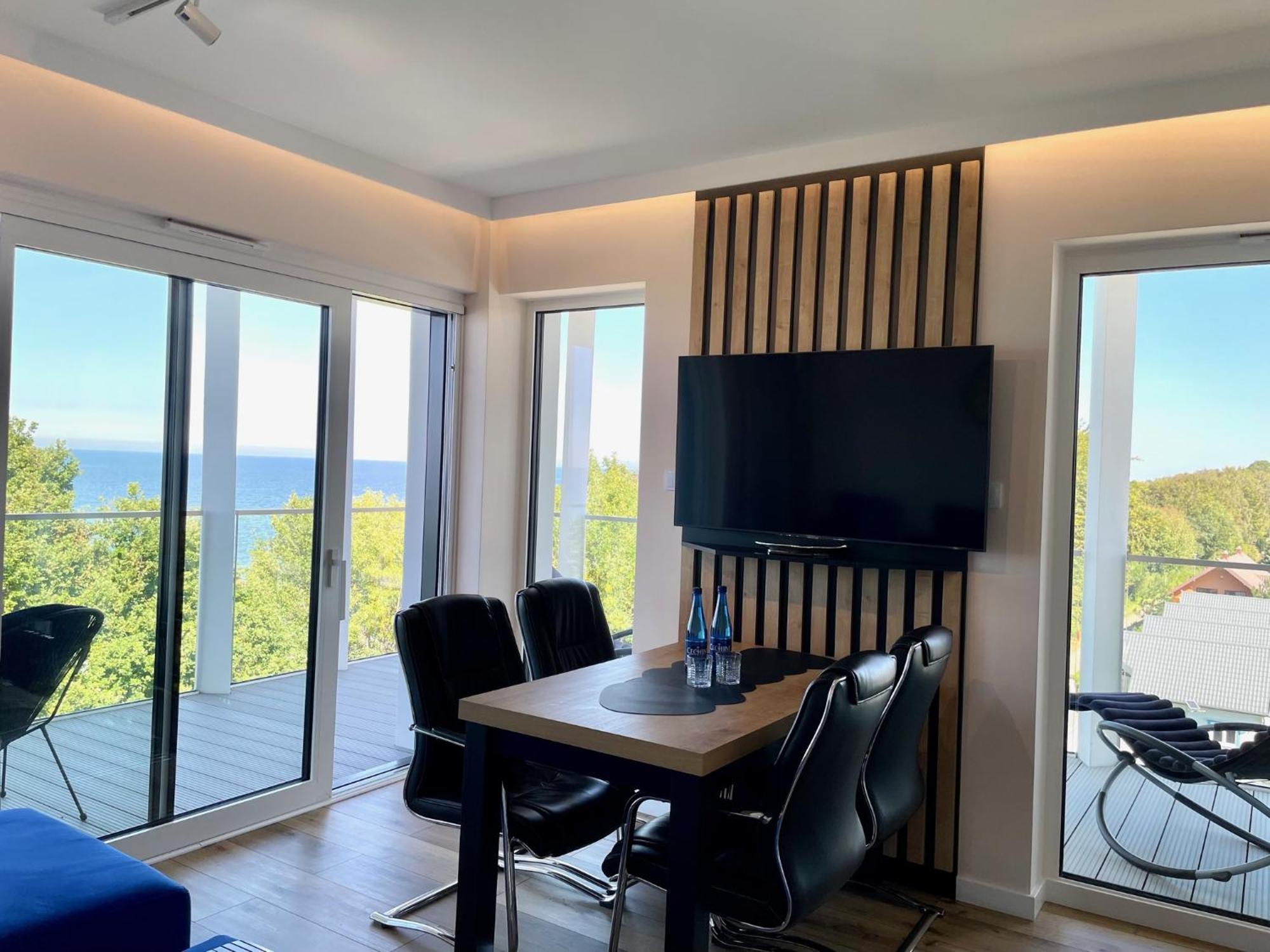 Perlowa Przystan - Apartamenty Komfort Widok Na Morze, Parking Sianożęty Exterior foto